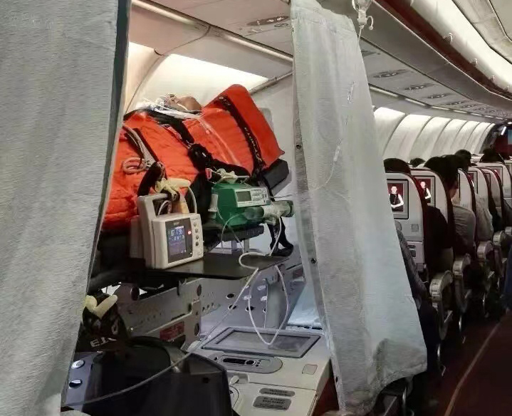 新宾跨国医疗包机、航空担架